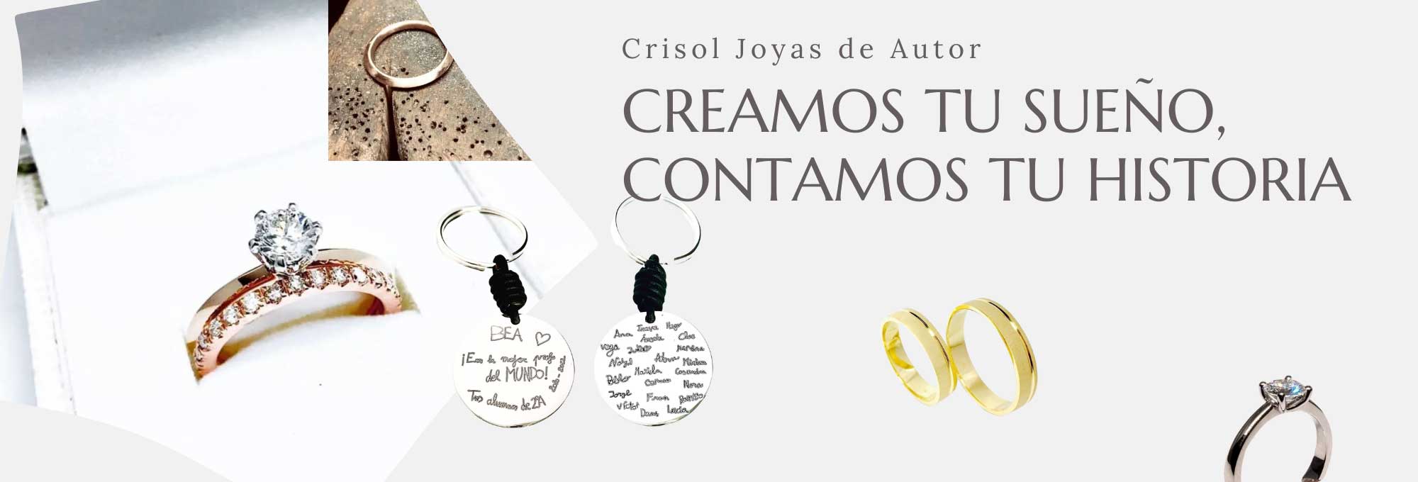 Crisol Artesanos, joyas de autor, joyería en Murcia